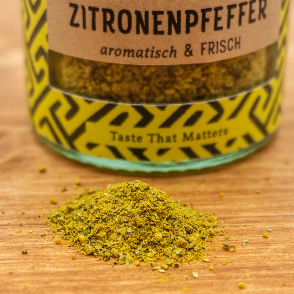 Der Name Ihrer Sammlung Zitronenpfeffer