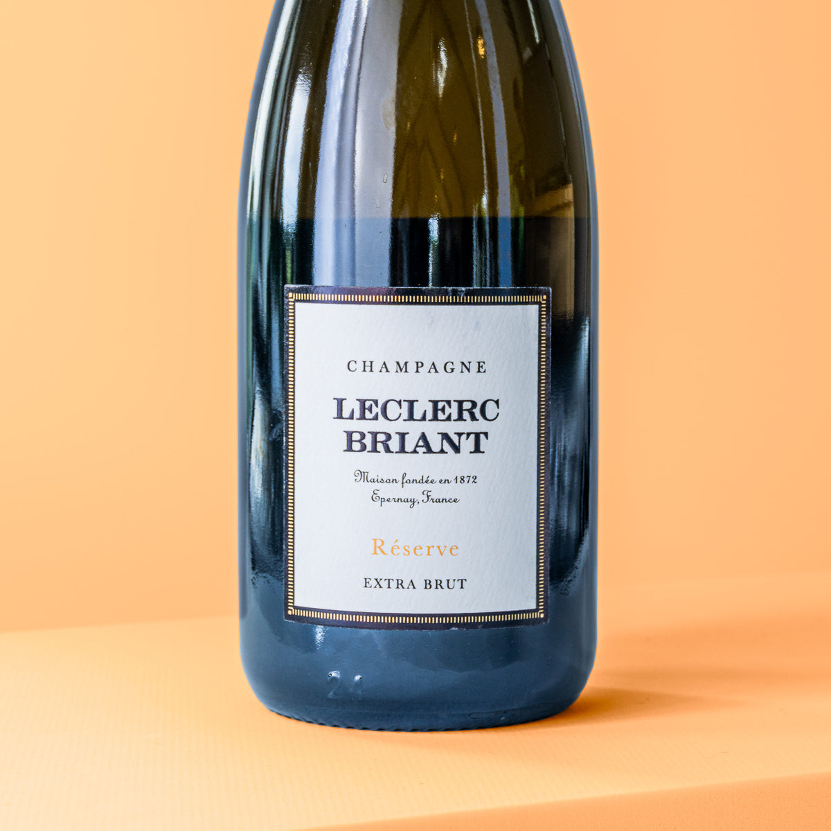 Etikett Flasche Champagne Brut Reserve 375 ml