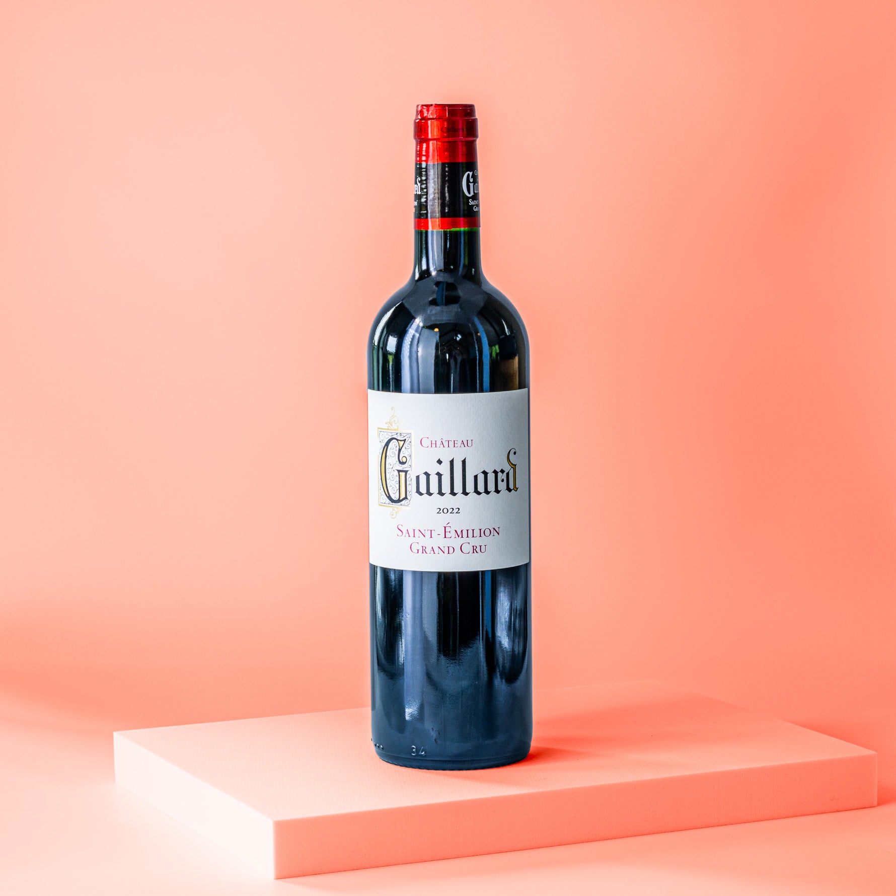 Flasche Rotwein Château Gaillard 2022