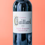 Etikett Flasche Rotwein Chateau Gaillard 2022