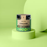 Grünes Glas mit Chimichurri Gewürz
