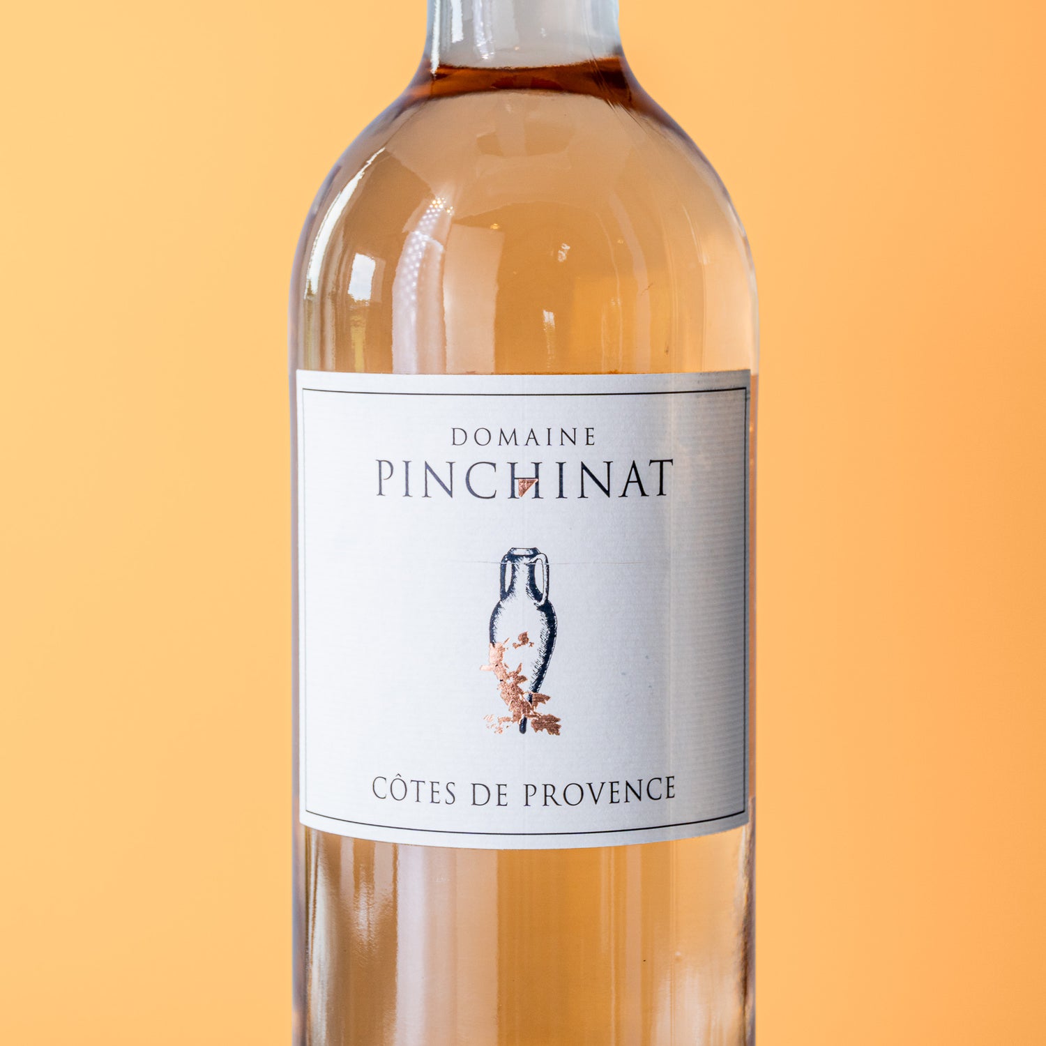 Etikett Flasche Roséwein Cotes de Provence Rose 2024