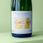 Etikett Flasche Crémant d'Alsace 2022