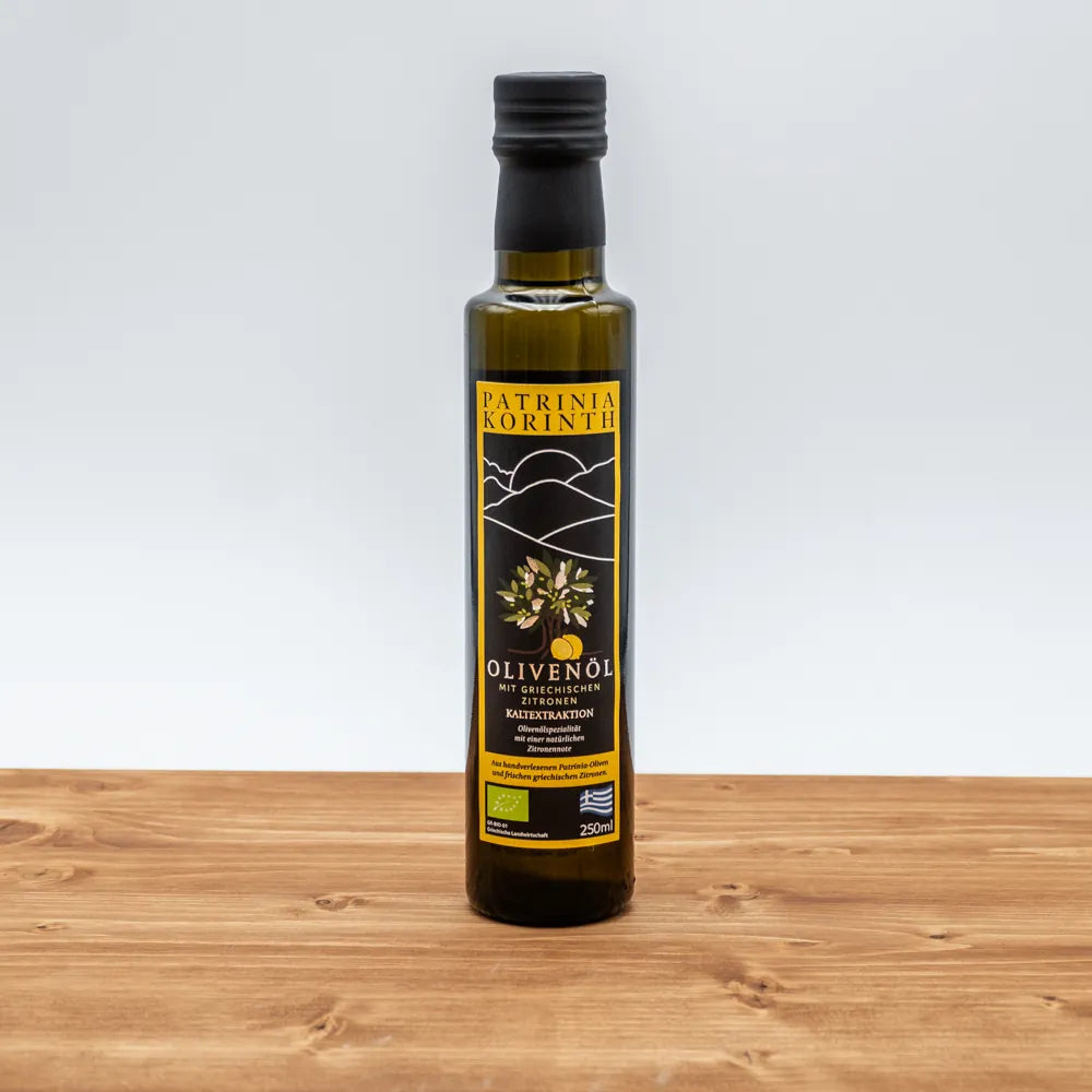 Olivenöl mit Zitrone