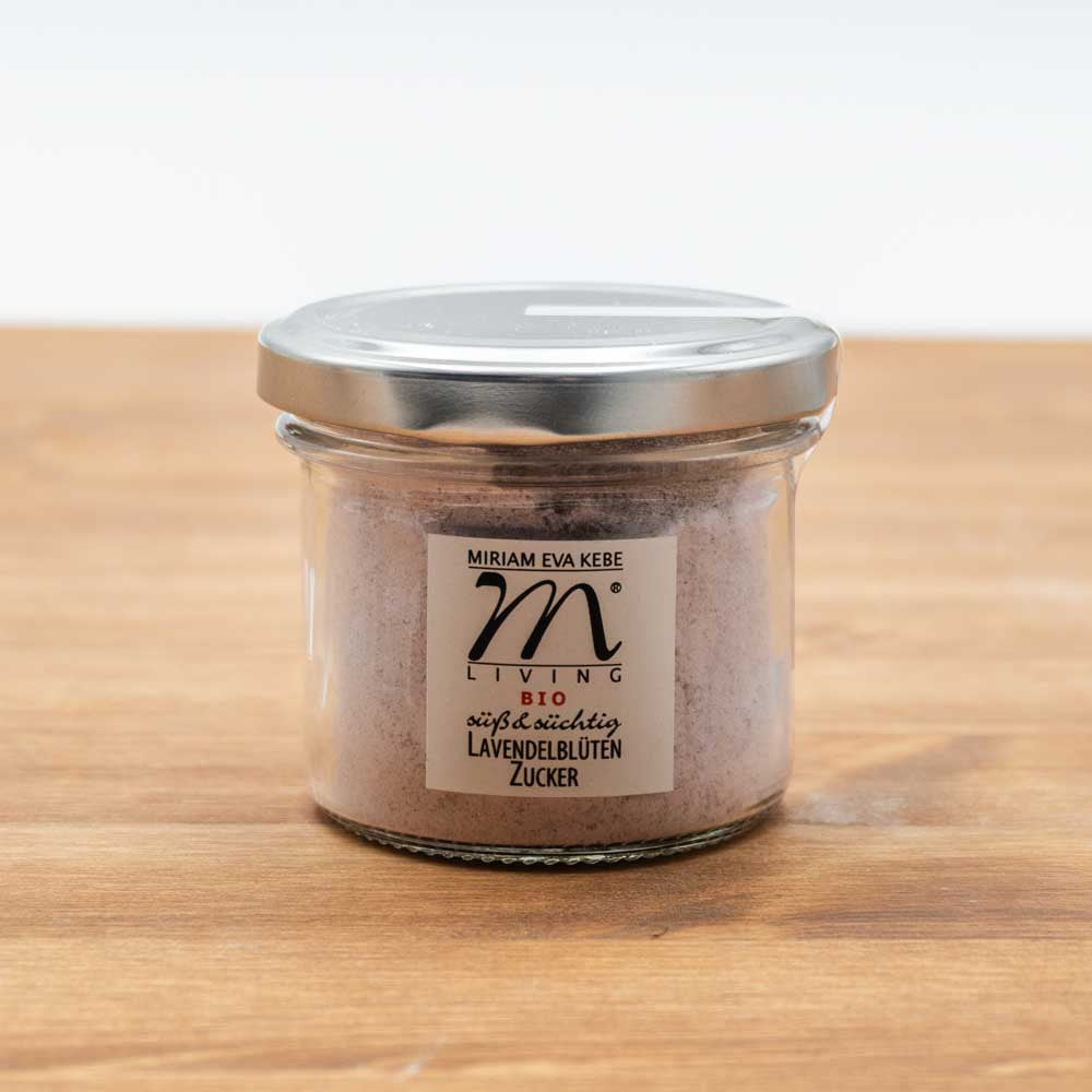 Lavendelblütenzucker