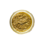 Glas Grünes Paprikapesto offen