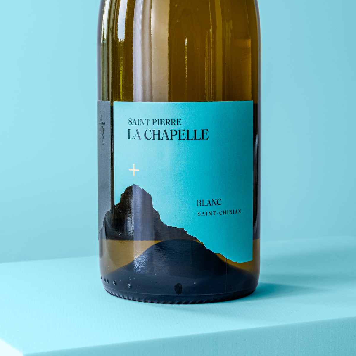 Etikett Flasche Weißwein La Chapelle Blanc 2021