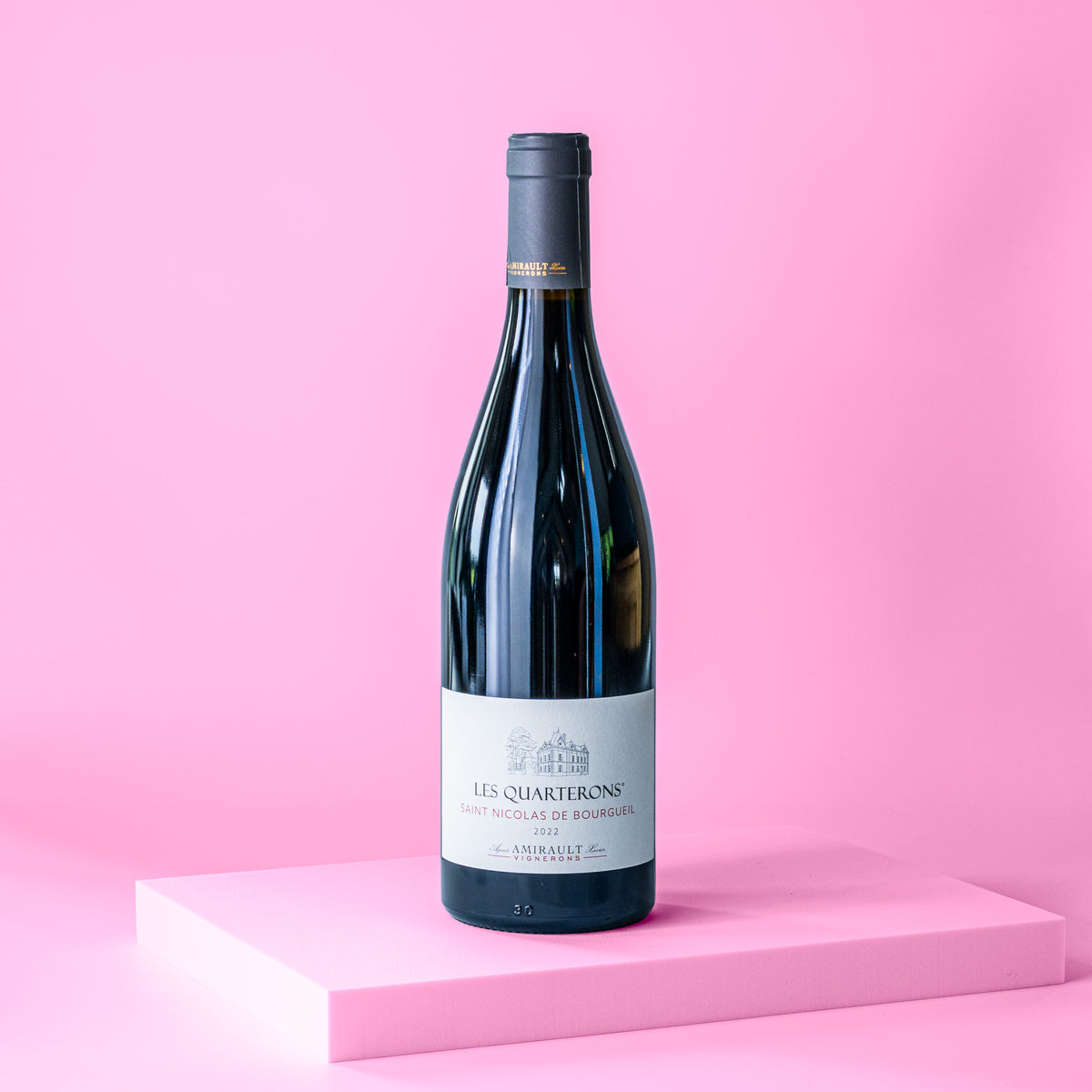 Flasche Rotwein Les Quarterons 2022/23