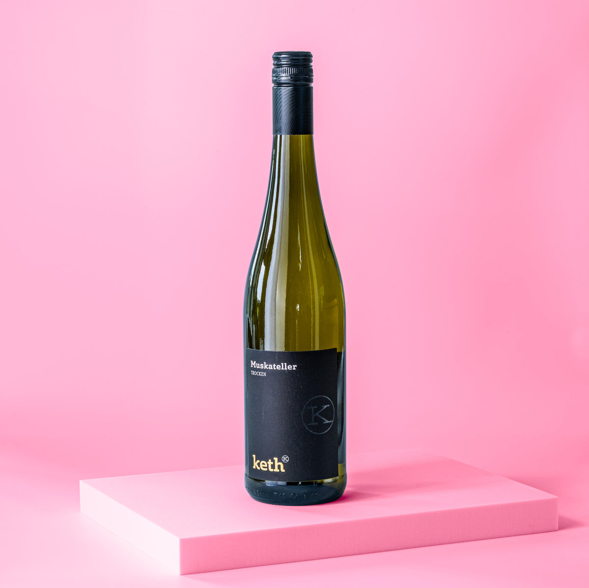 Flasche Weißwein Muskateller 2024