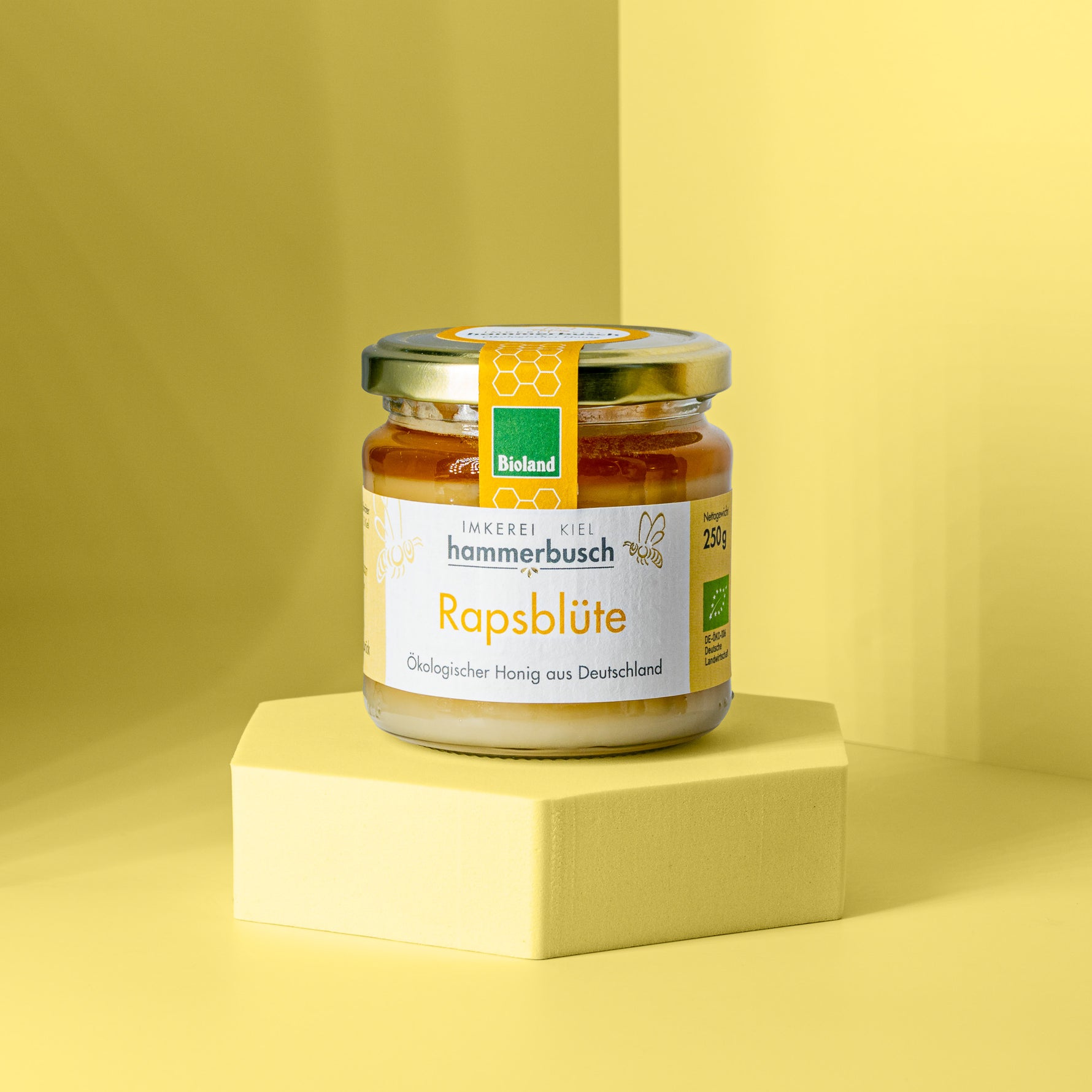 250g Glas Rapsblütenhonig