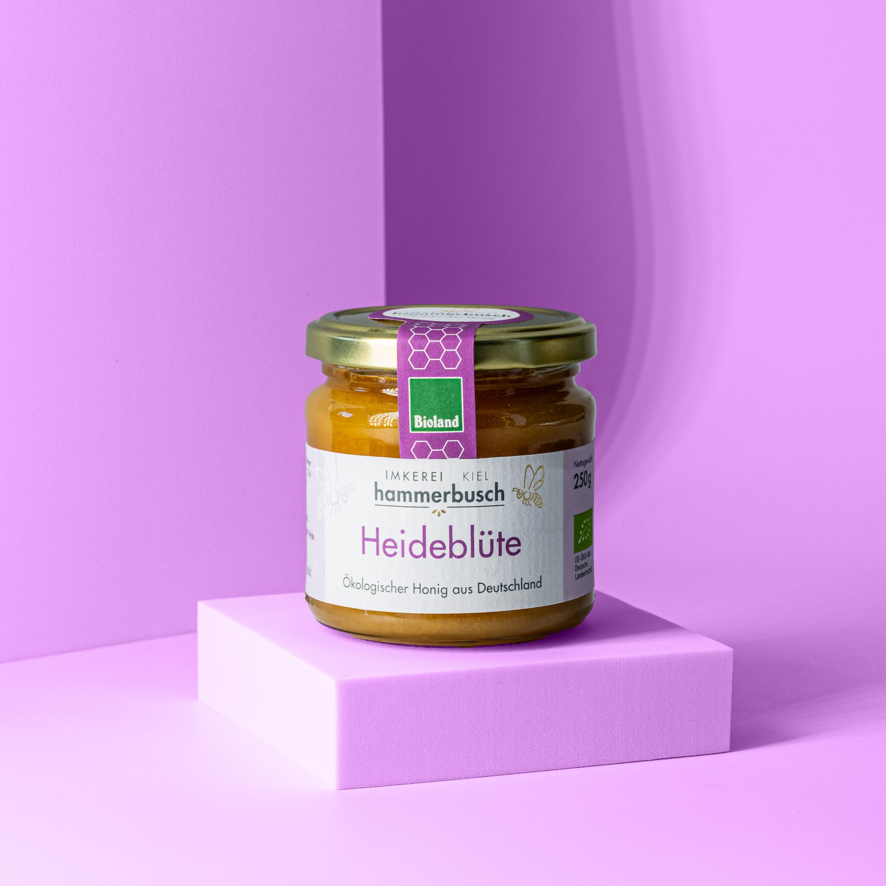 250g Glas Heideblütenhonig